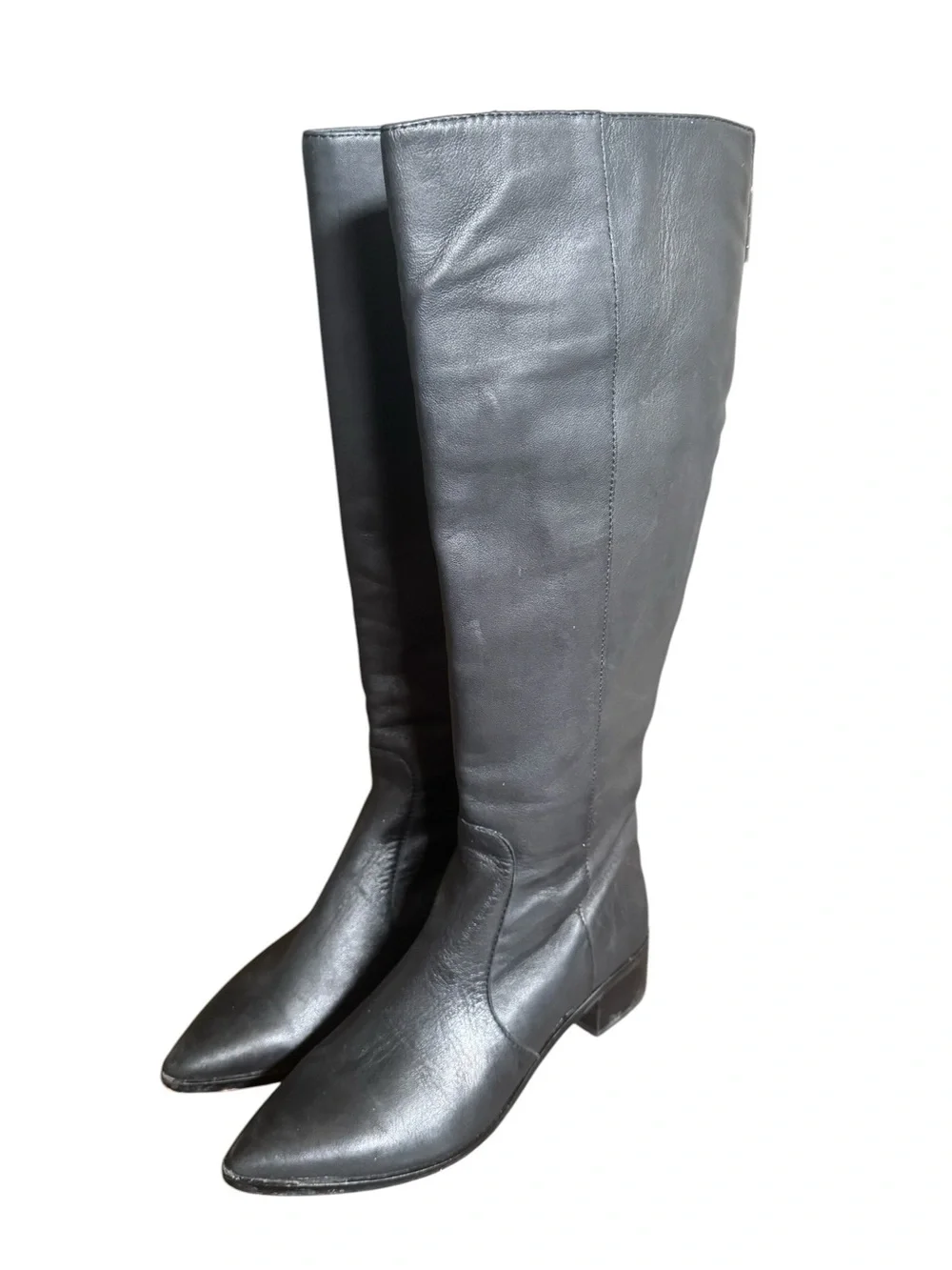 Dolce Vita Black Knee High Leather Boots